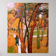 Van Gogh The Walk: Falling Leaves, Vintage Art Print