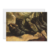Van Gogh; Three Pairs of Shoes (Still Life) Announcements