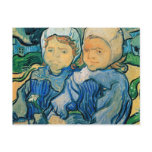 Van Gogh Two Children postcards