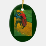 Van Gogh Two Lovers Christmas Ornaments
