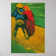 Van Gogh Two Lovers Print