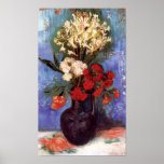 Van Gogh - Vase With Carnations And Other Flowers posters