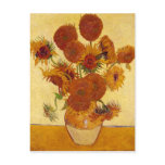 Van Gogh Vase with Fourteen Sunflowers, postcards