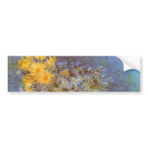 Van Gogh; Vase with Lilacs, Daisies and Anemones Bumper Sticker