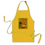 Van Gogh Vase with Twelve Sunflowers Apron