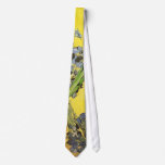 Van Gogh Vase With Violet Irises Custom Tie