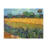 Van Gogh View Of Arles With Irises Postcard
