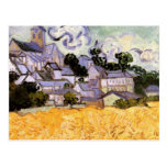 Van Gogh; View of Auvers with Church Post Card