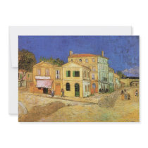 Van Gogh; Vincent's House in Arles (Yellow House) Invitations