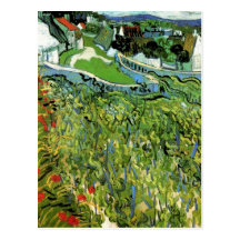 Van Gogh; Vineyards with a View of Auvers Postcards