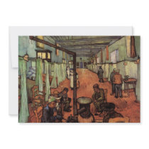 Van Gogh; Ward in the Hospital in Arles Announcement