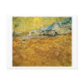 Van Gogh Wheat Field, Hospital, Reaper Postcard
