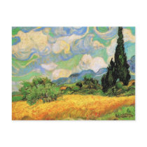 Van Gogh; Wheat Field w Cypresses at Haute Galline