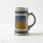 Van Gogh Wheat Field With Crows Beer Stein Mug