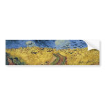 Van Gogh Wheat Field with Crows bumper stickers
