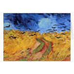 Van Gogh Wheat Field With Crows Greeting Card