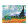 Van Gogh Wheat Field with Cypresses Post Cards