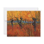 Van Gogh; Willows at Sunset invitations
