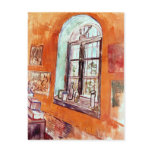 Van Gogh Window Of Vincent's Studio Postcard