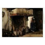 Van Gogh; Woman by a Hearth cards