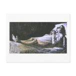 Van Gogh Woman on her Deathbed postcards