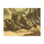 Van Gogh's 3 Pairs of Shoes postcards