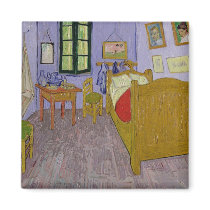 Van Gogh's Bedroom at Arles, 1889 Refrigerator Magnet