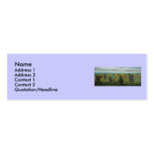 Van Gogh's Peasants or Farmers Planting Potatoes Business Cards