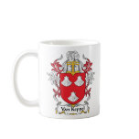 Van Keppel Family Crest mugs