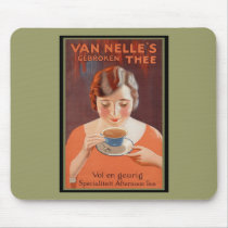Van Nell's - Vintage Tea Advertising Mousepad