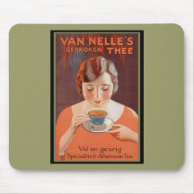 Van Nell's - Vintage Tea Advertising Mousepad