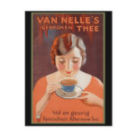 Van Nell's - Vintage Tea Advertising Postcards