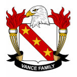 Vance Family Crest t-shirts