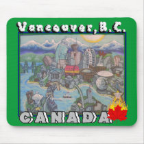 Vancouver B.C. Canada Mousepad