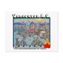 Vancouver B.C. Canada Postcard