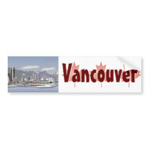 Vancouver Canada Bumper Stickers