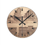 Vancouver Clock Gifts Decor Gastown Wall Clock