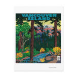 Vancouver Island Advertising Poster Post Cards