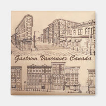Vancouver Magnet Souvenir Magnet Buttons Gifts