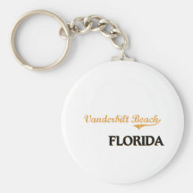 Vanderbilt Beach Florida Classic Key Chains