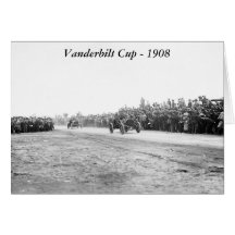 Vanderbilt Cup Auto Race, early 1900s Cards