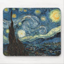 Vangogh Starry Night Mouse Pad mousepads