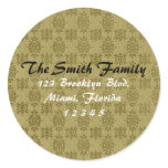 Vanguard Pattern Address Label Stickers
