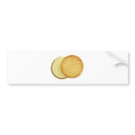 Vanilla cream biscuits bumper stickers