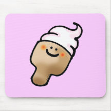 Vanilla ice cream mouse mat