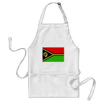 Vanuatu Flag Apron