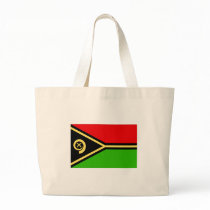 Vanuatu Flag Tote Bag