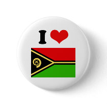 Vanuatu Flag Pinback Buttons