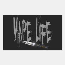 Vape Life! Rectangle Sticker