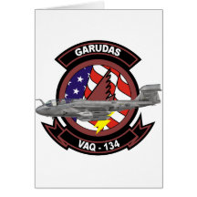 VAQ-134 Garudas Greeting Card